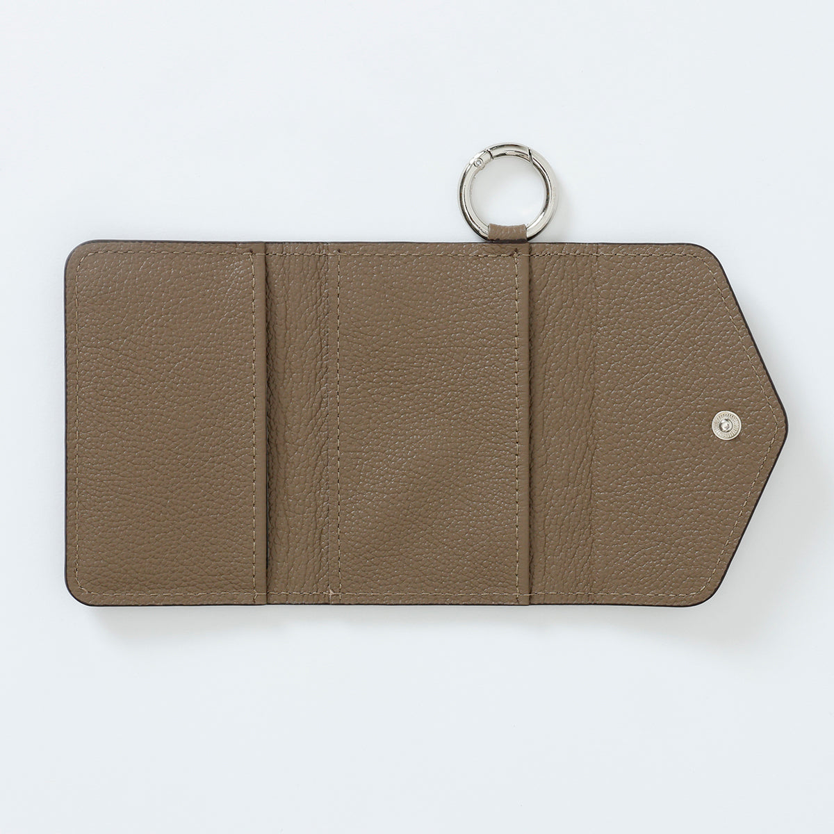 【WALLET SLAYLER】LEATHER CARD CASE CROCCO-DARKBROWN