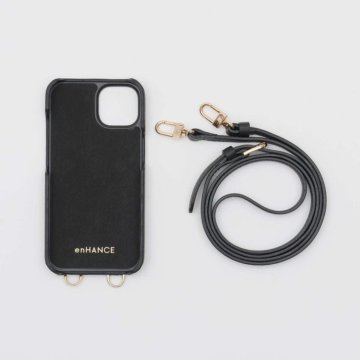 【WALLET SLAYLER】WALLET&STRAP-LUNA METALIC-GOLD