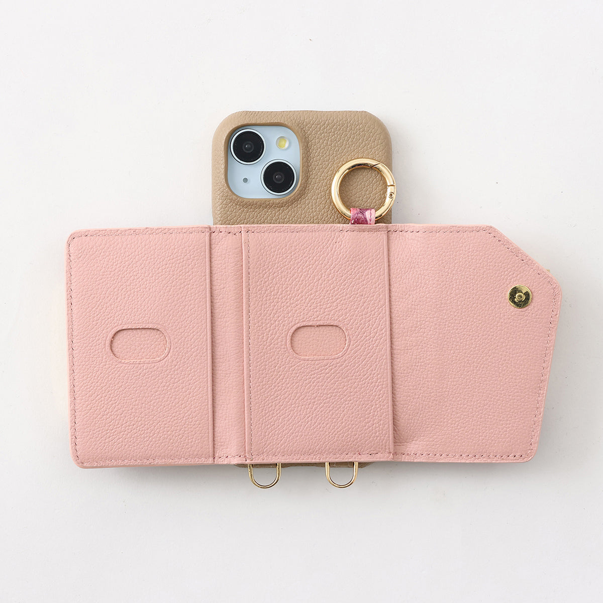【WALLET SLAYLER】WALLET&STRAP-LUNA MONET-PINK
