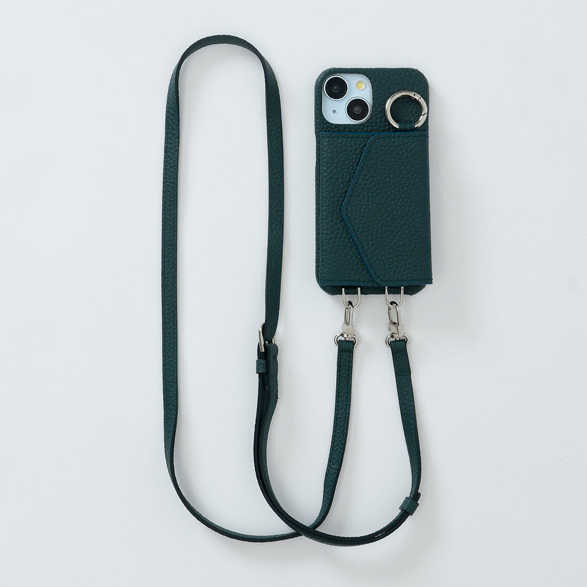 【WALLET SLAYLER】LEATHER BASIC-GREEN