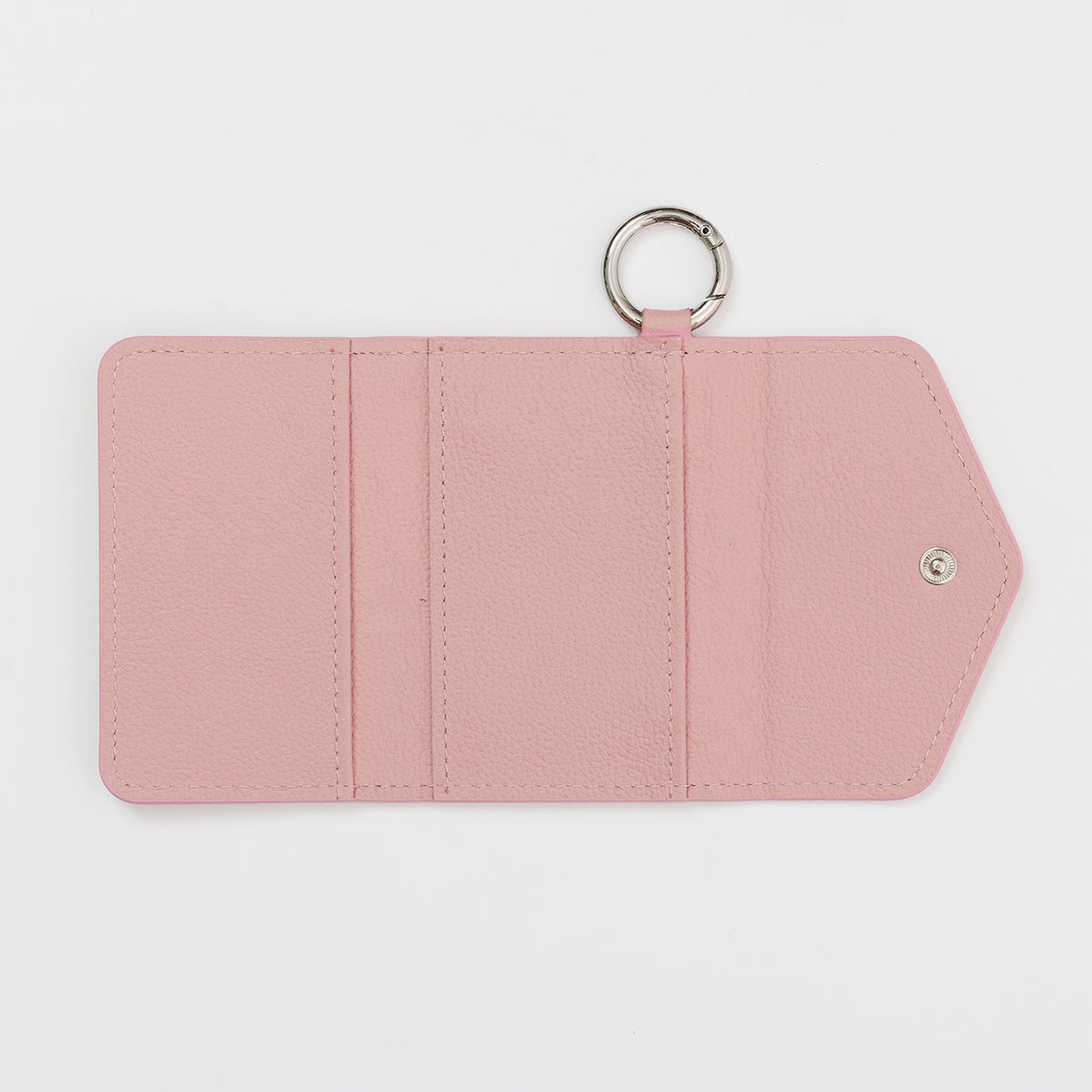 【WALLET SLAYLER】LEATHER FLOWER-PINK