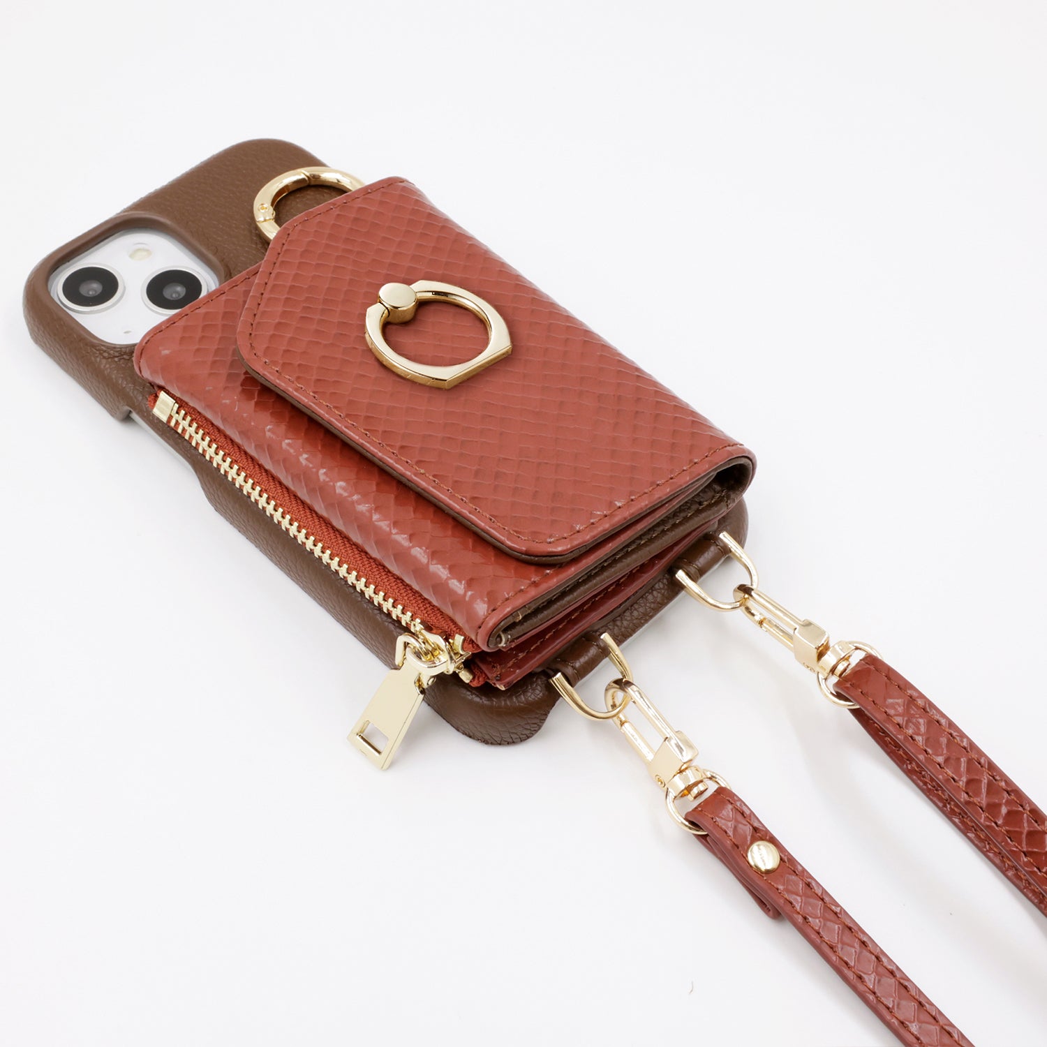 【WALLET SLAYLER】 RING KOI SKIN-ORANGE