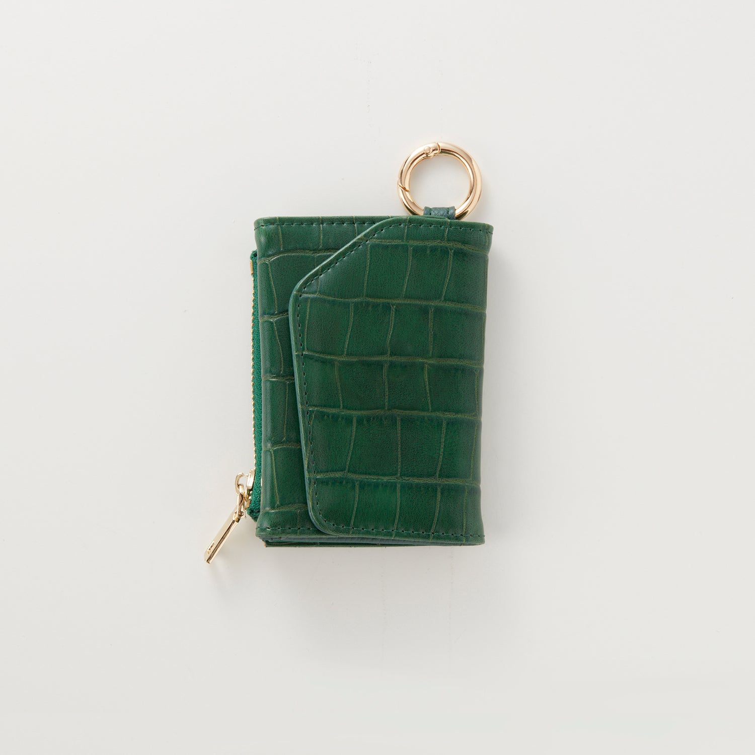 【WALLET SLAYLER】BASIC CROCCO SKIN-GREEN