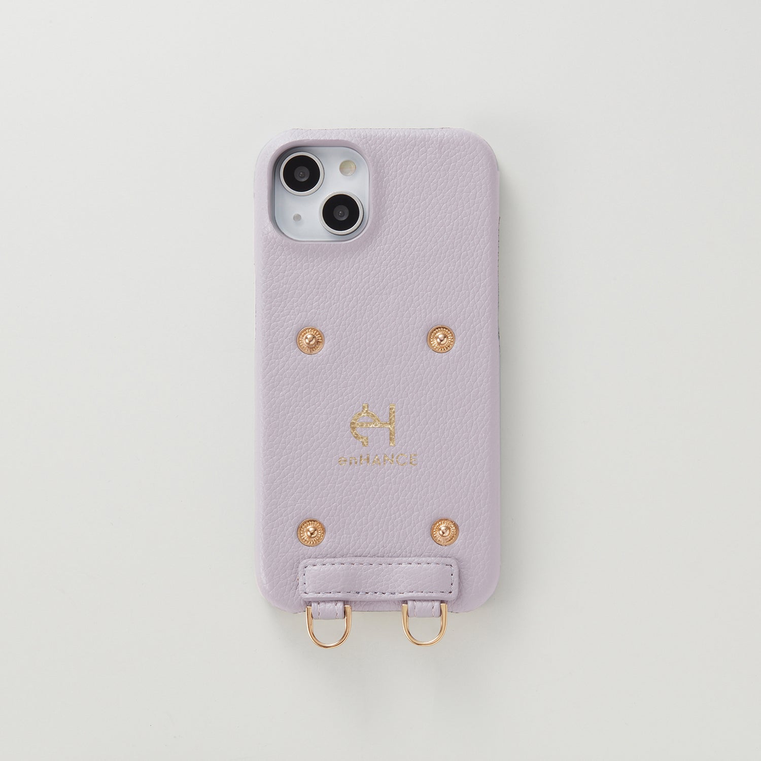 【WALLET SLAYLER】 RING CROCCO SKIN-PASTELPURPLE