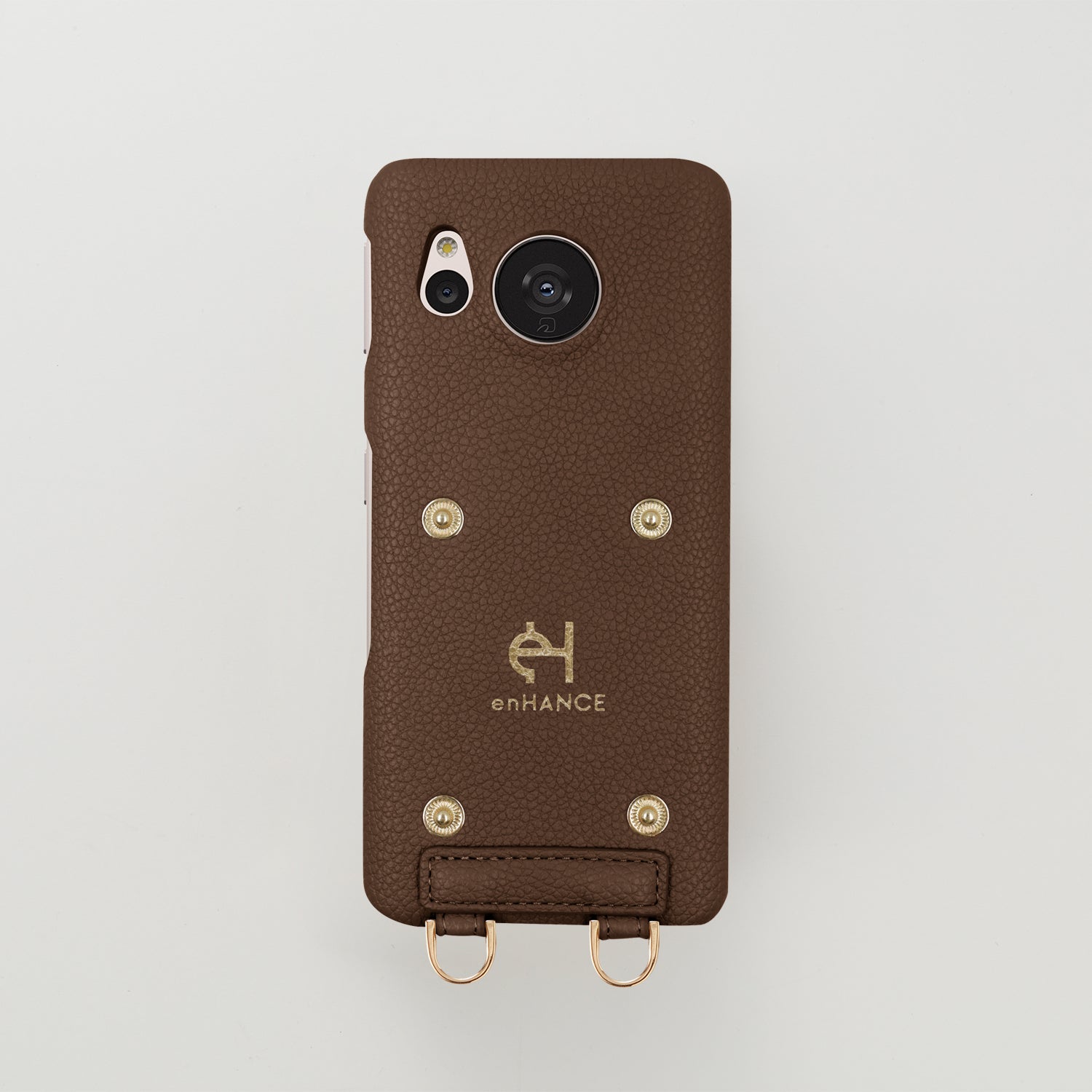 【WALLET SLAYLER】BASIC-CASE BROWN Aquos