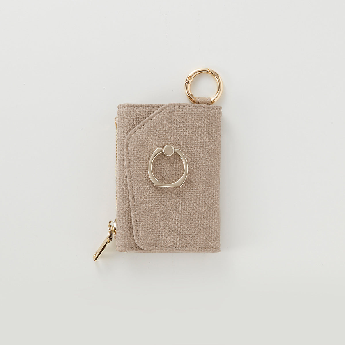 【WALLET SLAYLER】 RING LINEN-BROWN