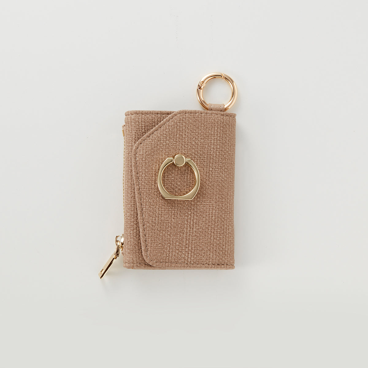 【WALLET SLAYLER】 RING LINEN-BROWN Xperia