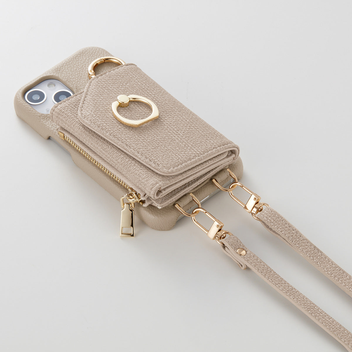 【WALLET SLAYLER】 RING LINEN-IVORY
