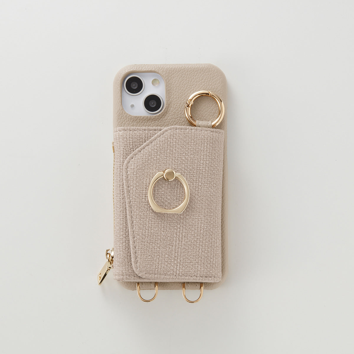 【WALLET SLAYLER】 RING LINEN-IVORY