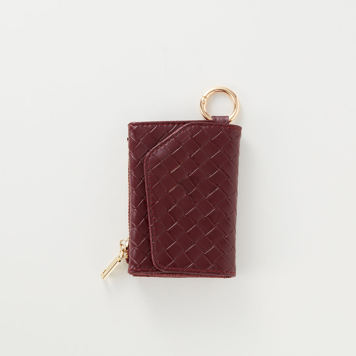 【WALLET SLAYLER】WALLET&STRAP-BASIC MESH-WINE