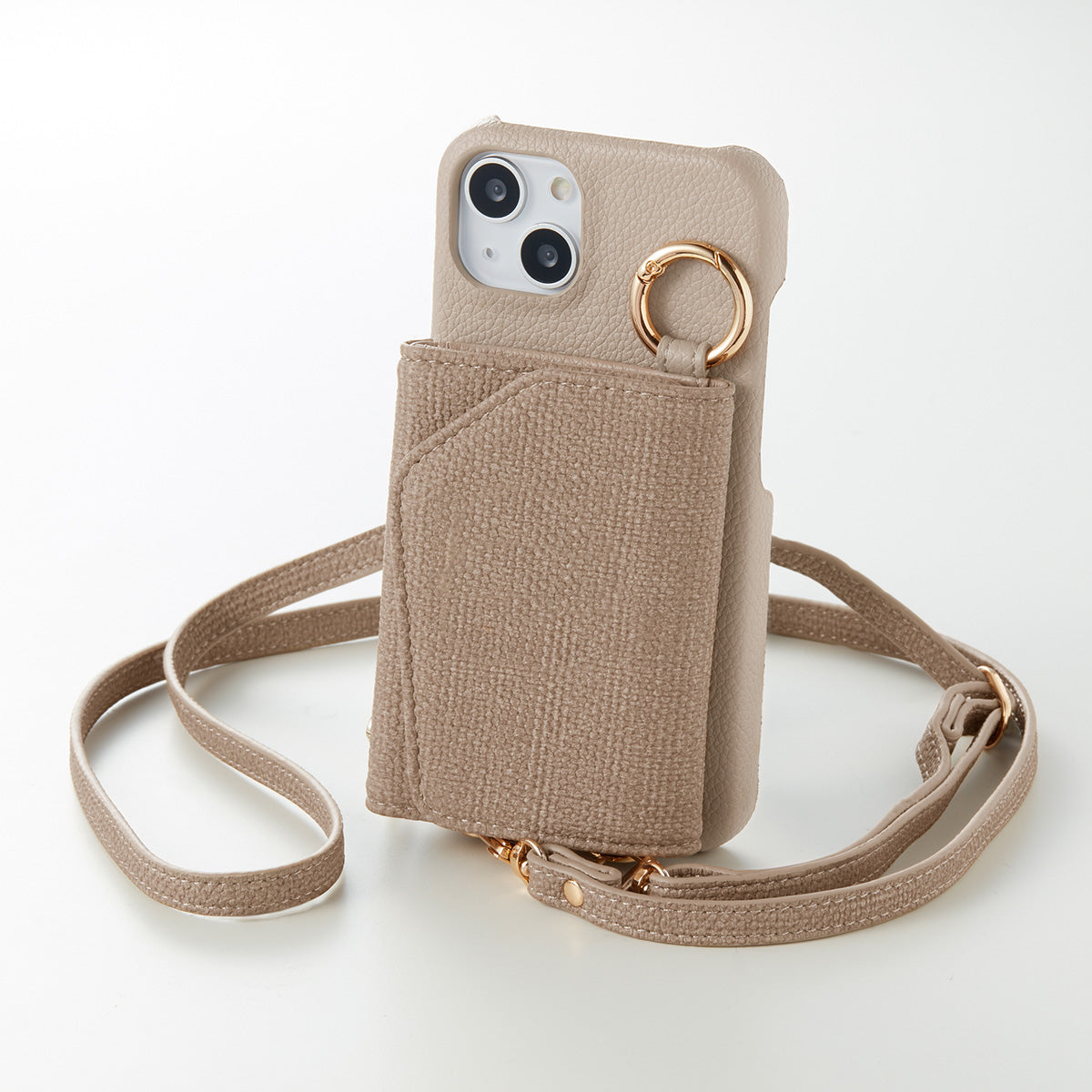 【WALLET SLAYLER】BASIC LINEN-BROWN