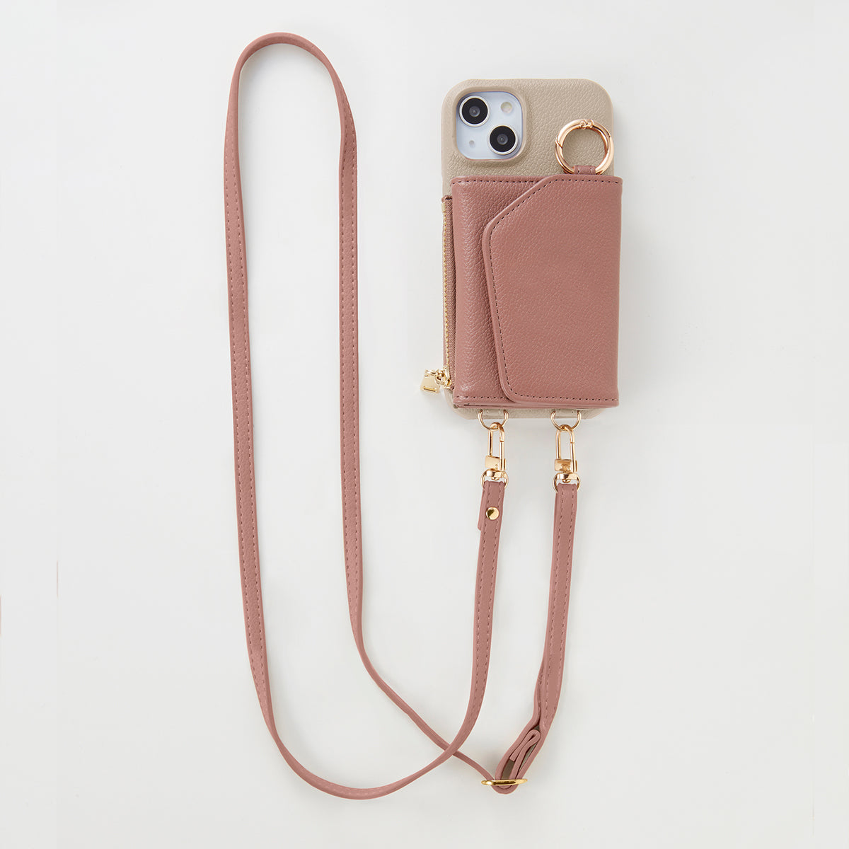 【WALLET SLAYLER】WALLET&STRAP-BASIC STANDARD-PURPLEGRAY