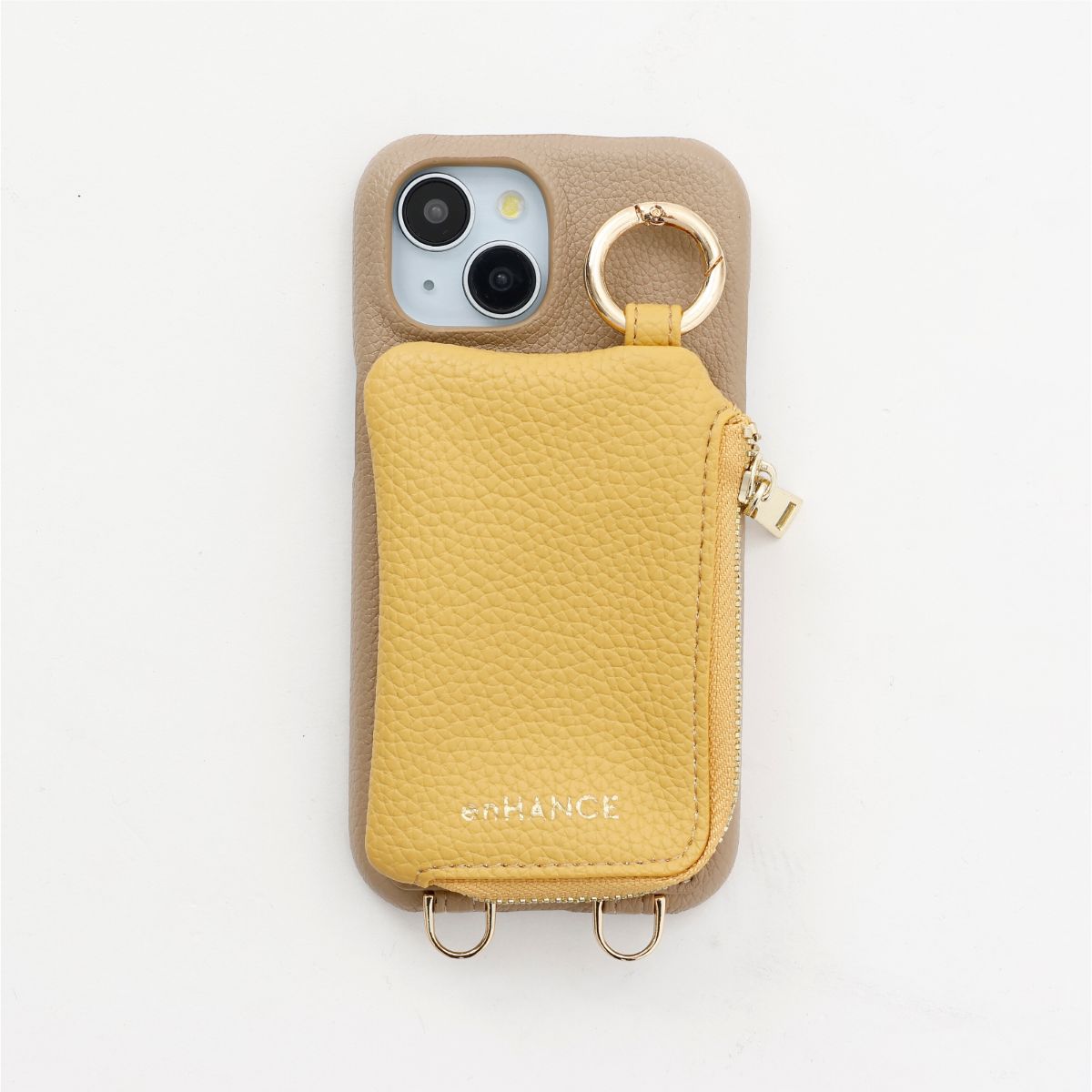 【WALLET SLAYLER】ROUND WALLET-YELLOW