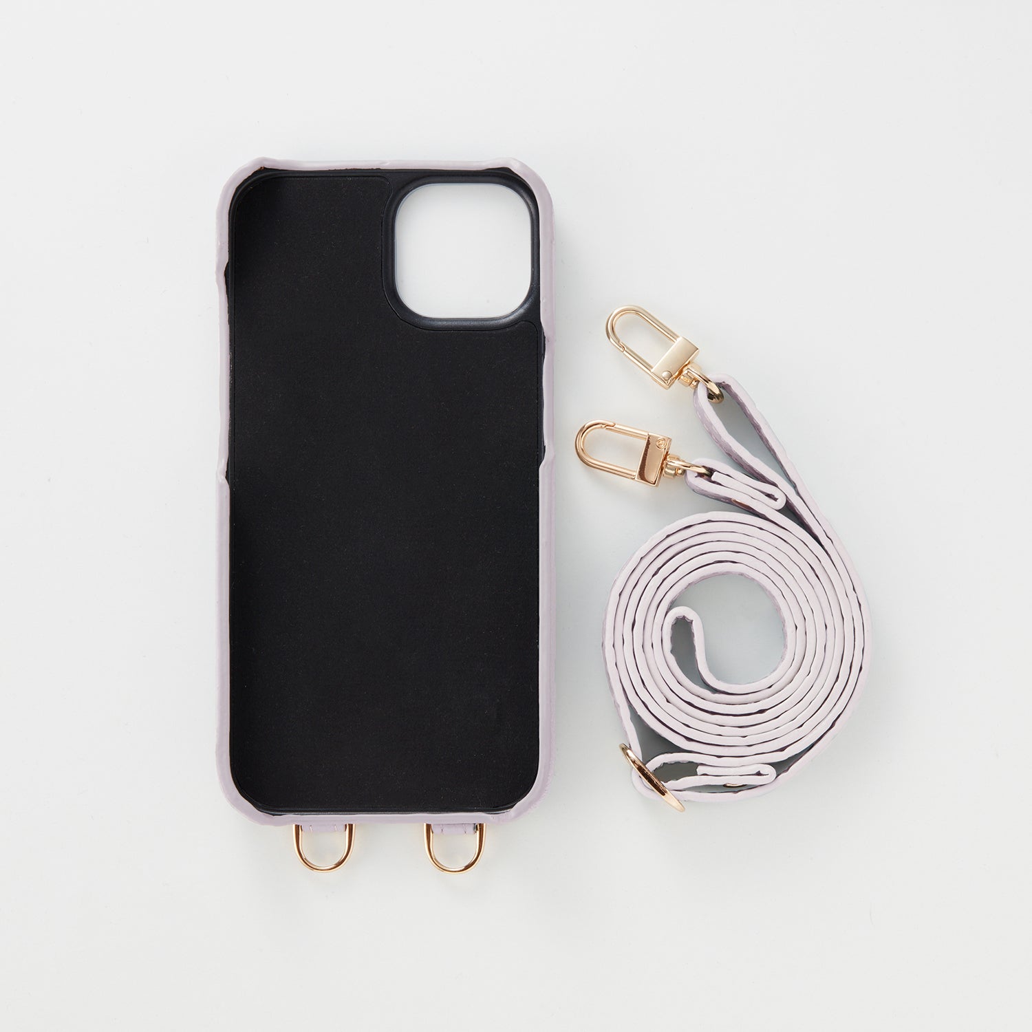 【WALLET SLAYLER】 RING CROCCO SKIN-PASTELPURPLE