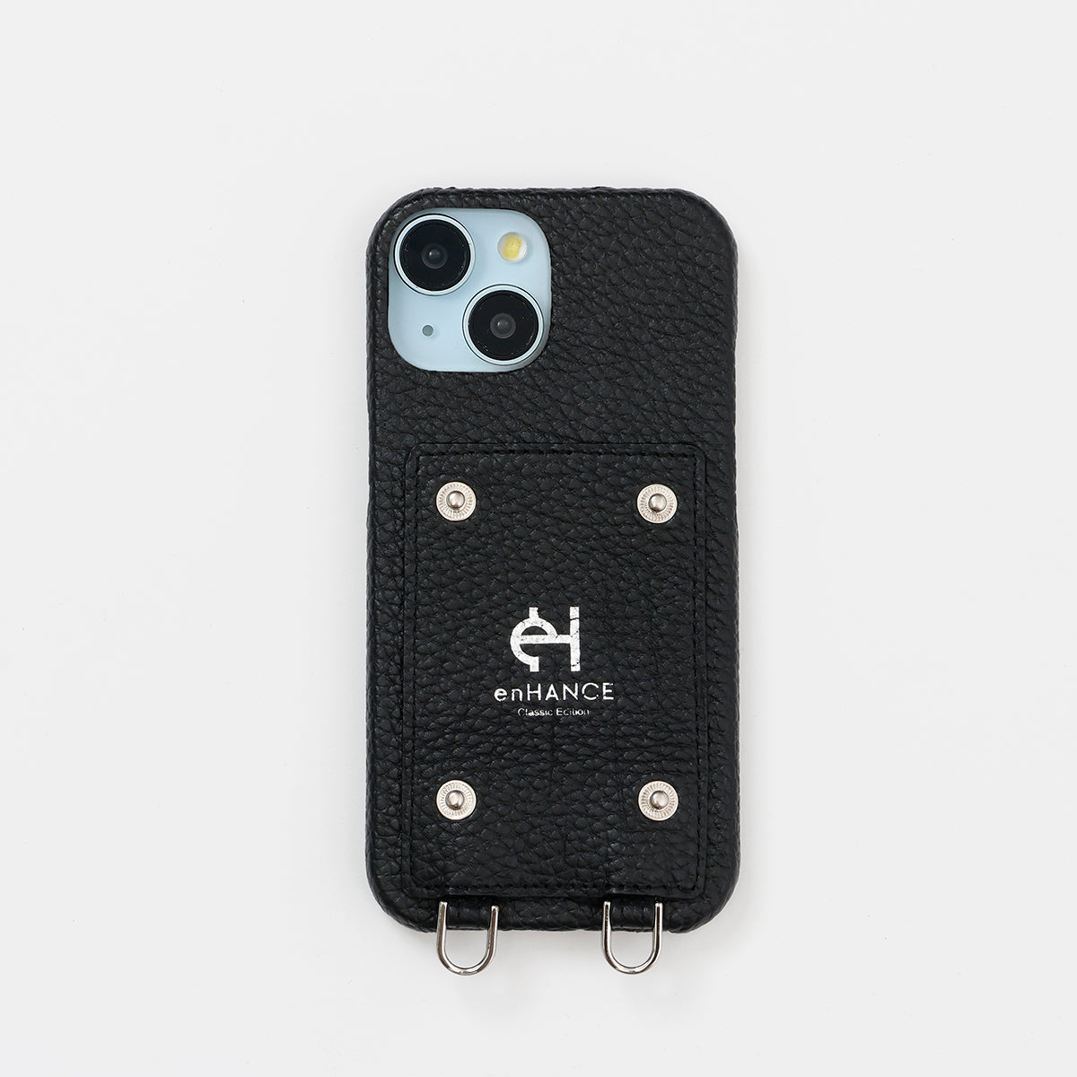 【WALLET SLAYLER】LEATHER BASIC-CASE BLACK iPhone