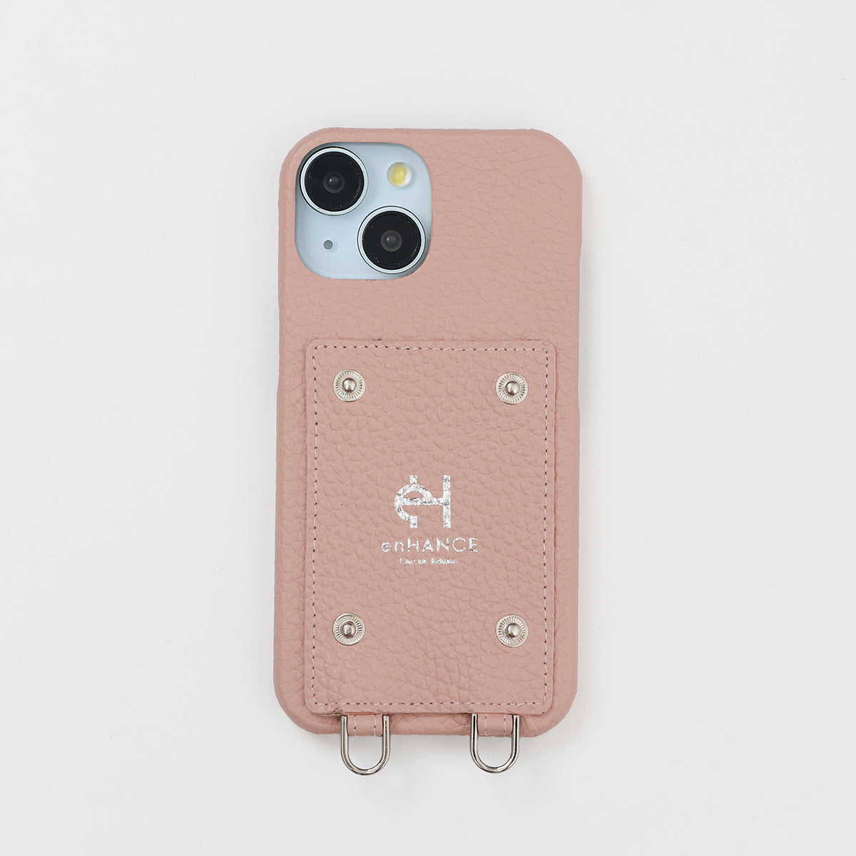 【WALLET SLAYLER】LEATHER BASIC-CASE PINK iPhone