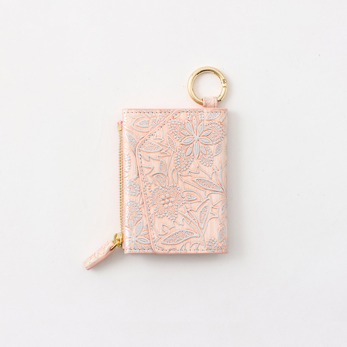 【WALLET SLAYLER】WALLET-LUNA FLOWER-PINK