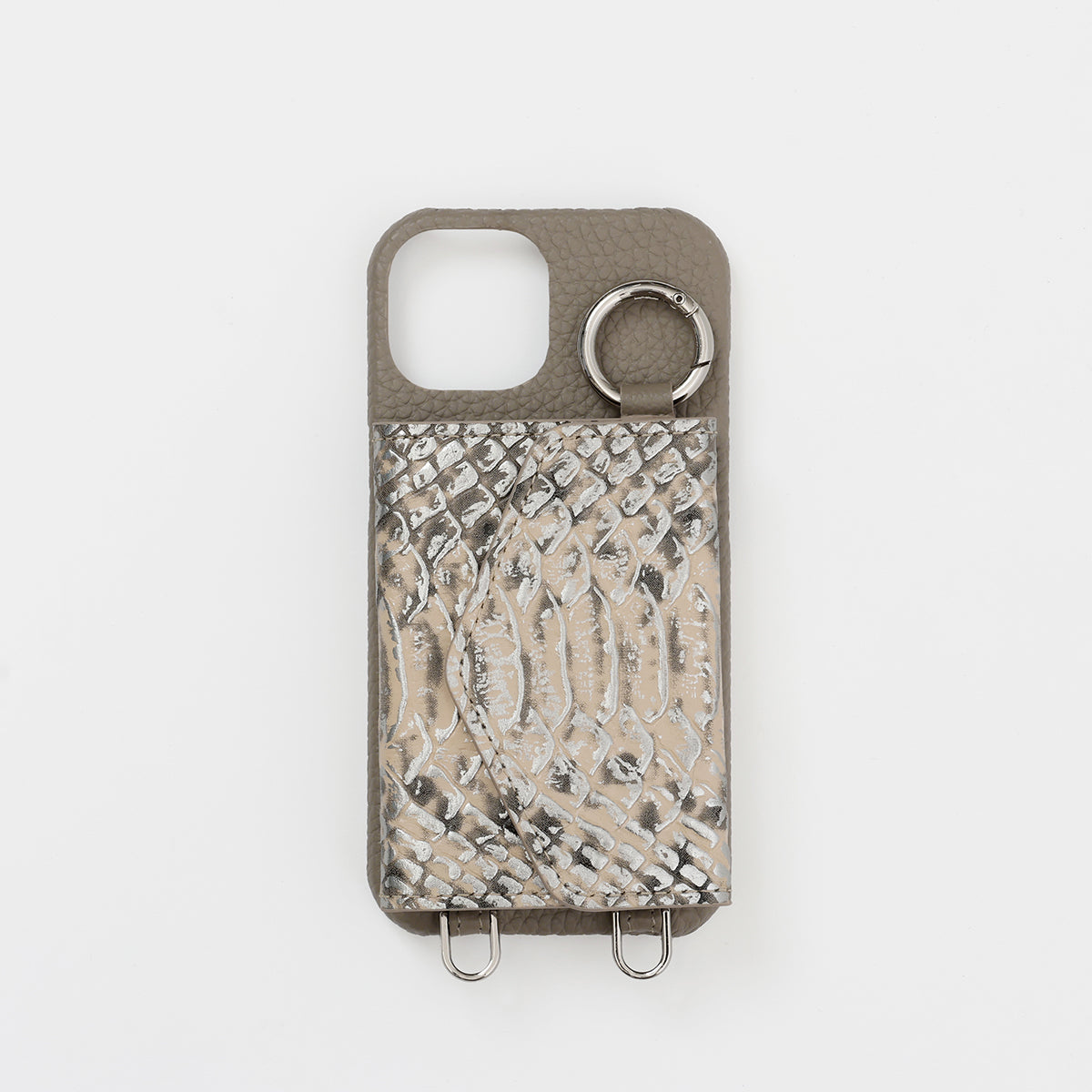 【WALLET SLAYLER】LEATHER SNAKE-BEIGE