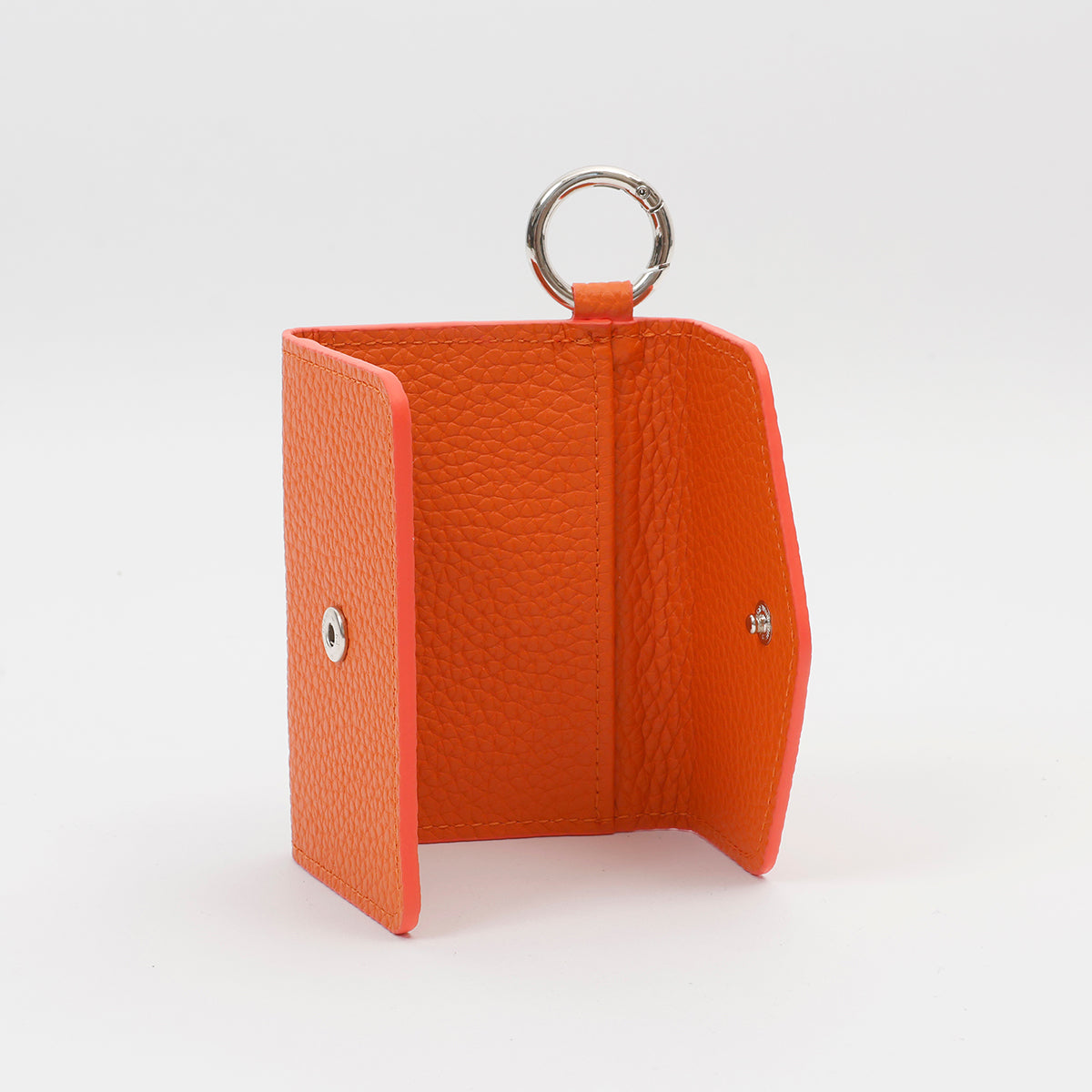【WALLET SLAYLER】LEATHER CARD CASE BASIC-ORANGE