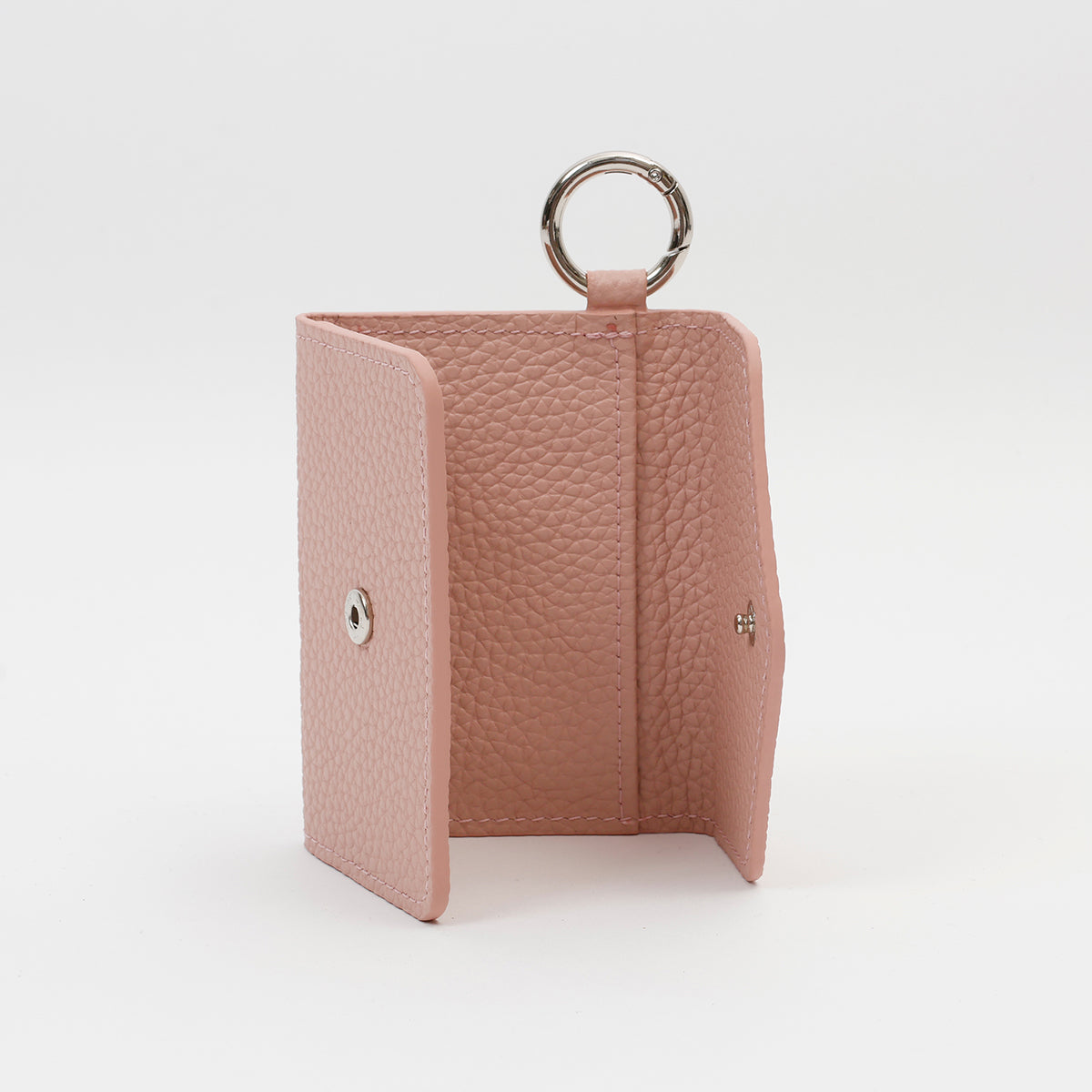 【WALLET SLAYLER】LEATHER CARD CASE BASIC-PINK