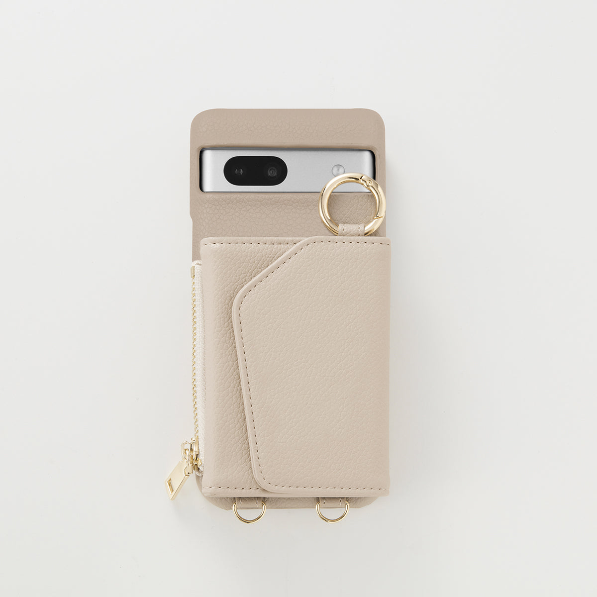 【WALLET SLAYLER】BASIC STANDARD-BEIGE Google pixel