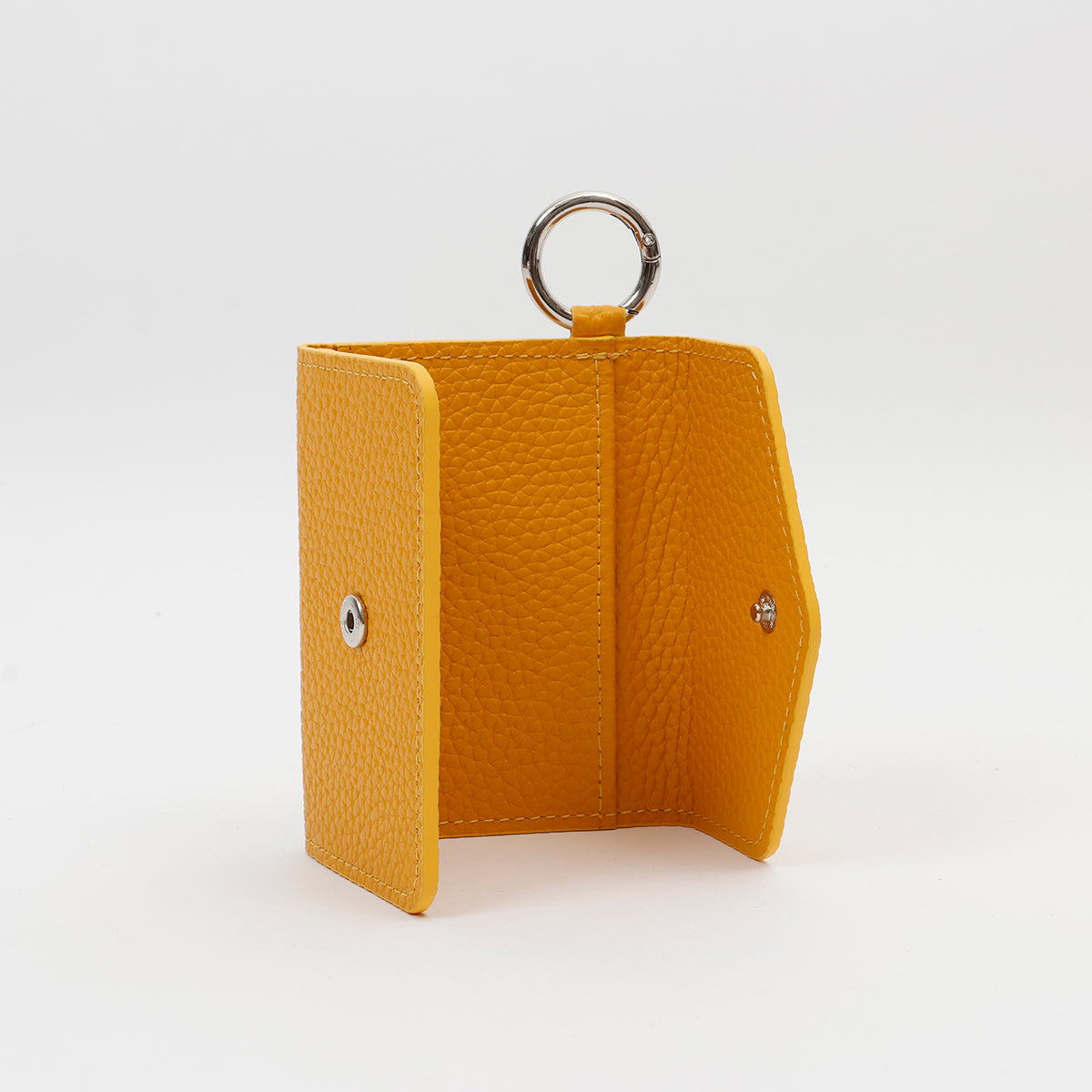 【WALLET SLAYLER】LEATHER CARD CASE BASIC-YELLOW